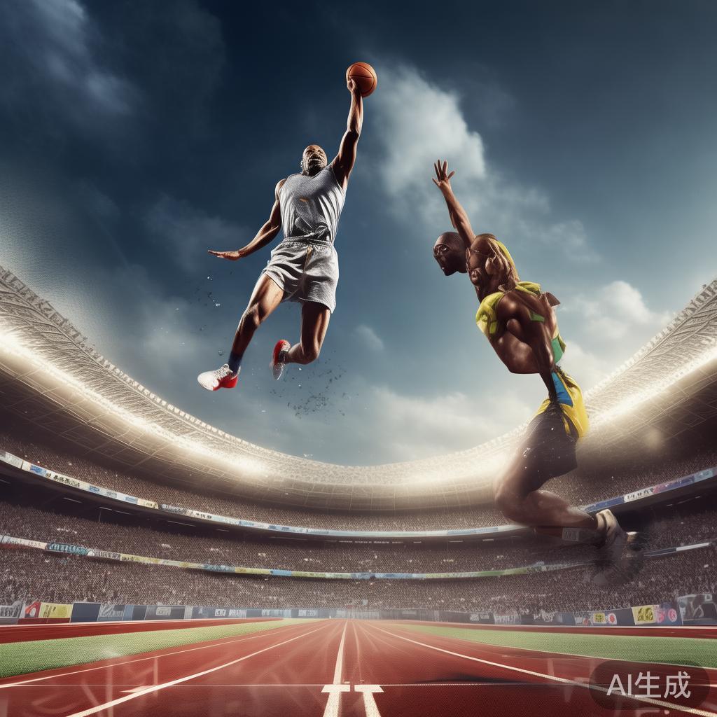 例如，一些世界级运动员如乔丹和博尔特，他们在比赛中